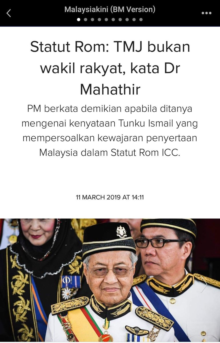 ANGKUH SUNGGUH STATEMENT PERDANA MENTERI KITA YE, <a href="/HRHJohorII/">HRH Crown Prince of Johor</a> BERSUARA DEMI ISLAM, MELAYU DAN RAJA-RAJA!