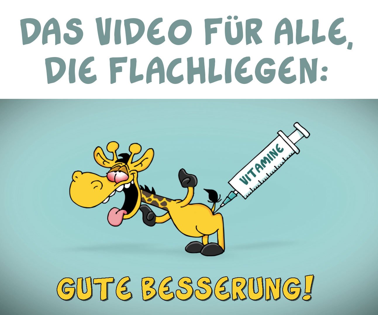 Ralph Ruthe V Tvittere Um Euch Herum Sind Alle Erkaltet Schickt Ihnen Diesen Videogruss T Co Xiixe9z7bs