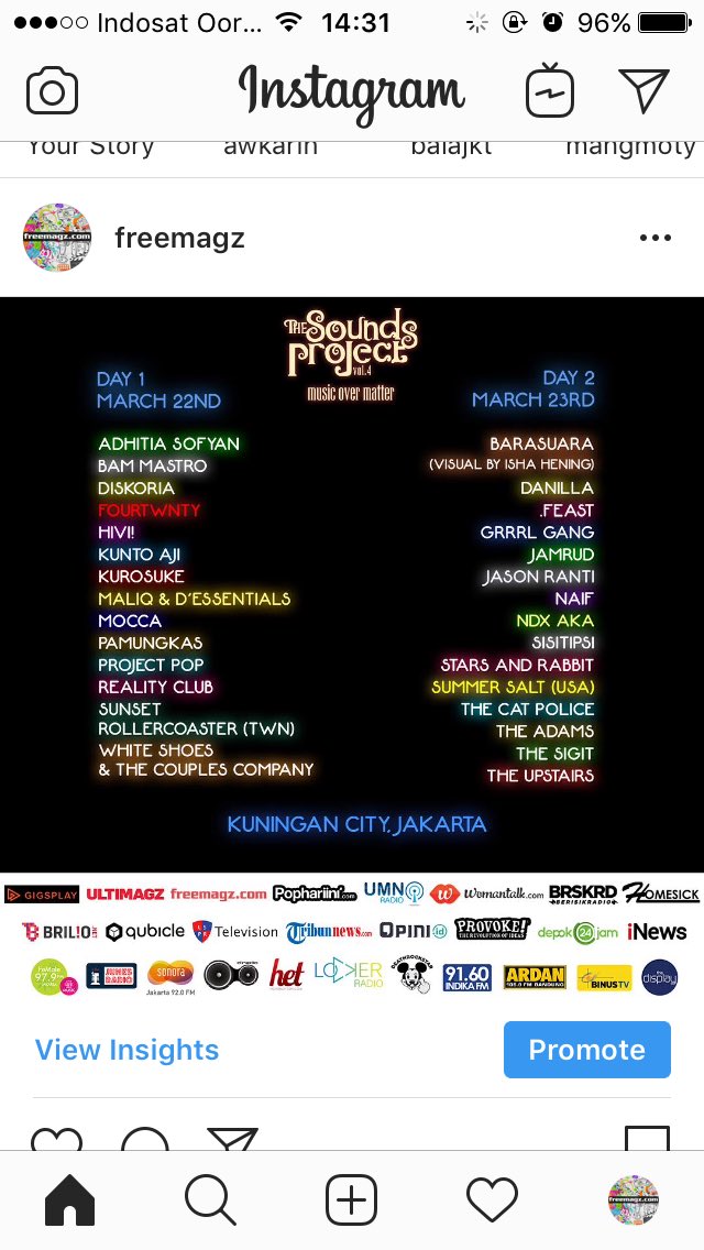 The Sounds Project Vol. 4 has 29 talented artists in total, who'll be bringing the greatest to the fest!

Come 2 days in a row to feel the marvelous experience at The Sounds Project Vol.4! Get your tickets on linktr.ee/thesoundsproje…

#SoundsProject4
#MusicOverMatter