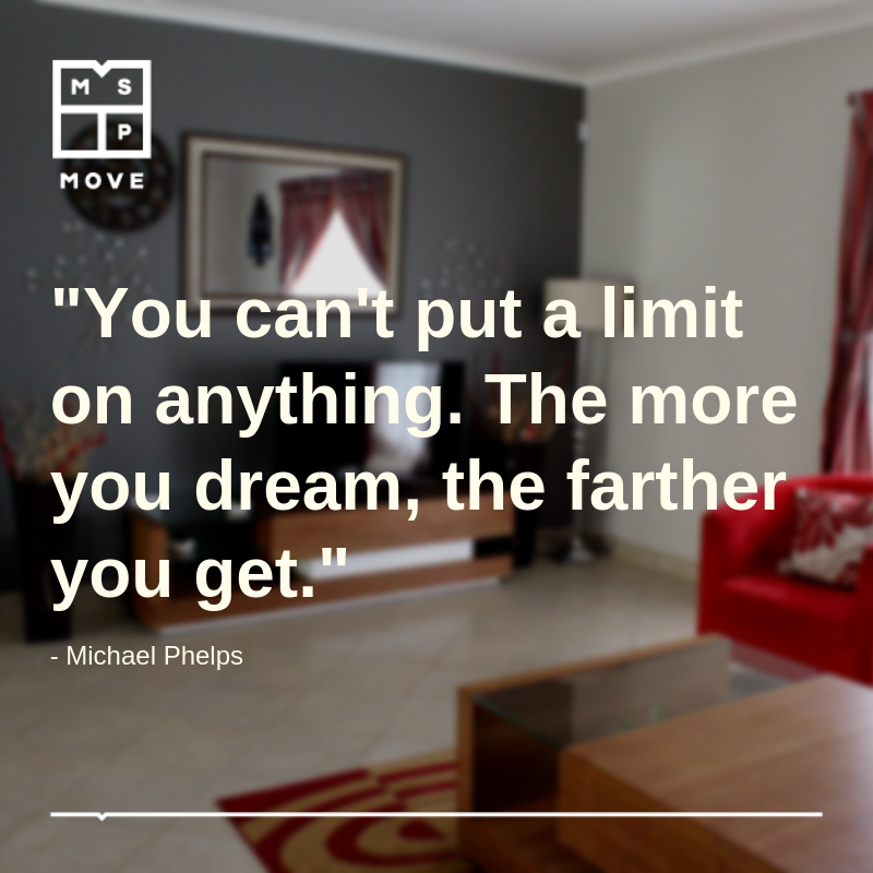 It's time to dream big! Happy Monday from MSP! #MondayMotivation #TeamOrange #MOVEwithMSP #Success #Dream