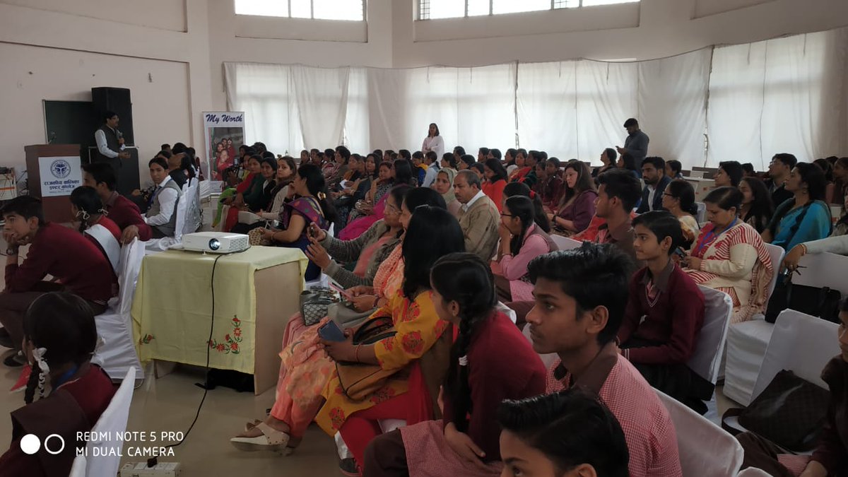 MamtaHIMC's tweet image. #ProjectUday (My Worth) has been path-breaking in creating the gender parity spaces, thought &amp;amp; practices among the communities. In the dissemination on #InternationalWomenDay2019 the #adolescents shared what they have learned and gained from the project