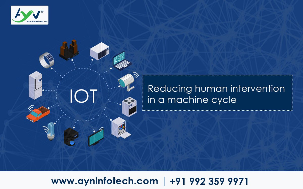 ayninfotech's tweet photo. Reducing human intervention in a machine cycle
Exchanging, collaborating and interacting data with each other #AYNInfotech
Get in touch:- https://t.co/4nspfzyQRi
Call now:- (020) 61939804 / 9923599971
#iotplatform #iotservices #EnterpriseIoT #internetofthingsservices https://t.co/VeqAZyGTqY