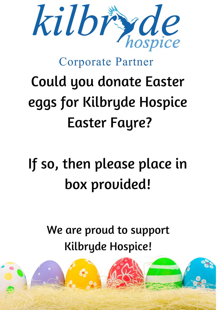 Commwire (@commwireltd) on Twitter photo We are collecting Easter Eggs for Kilbryde Hospice. If you are a local East Kilbride business and want to donate any, just get in touch at info@commwire.co.uk and we will arrange to come and collect them from you. <a href="/KilbrydeHospice/">Kilbryde Hospice</a> We are collecting Easter Eggs for Kilbryde Hospice. If you are a local East Kilbride business and want to donate any, just get in touch at info@commwire.co.uk and we will arrange to come and collect them from you. <a href="/KilbrydeHospice/">Kilbryde Hospice</a>
