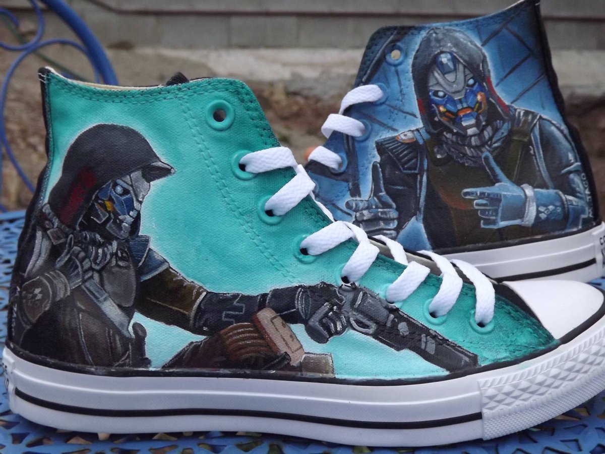 MattsCustomArt's tweet photo. The Finished Pair 😍
-
Cayde 6 From Destiny
-
Totally Hand Painted by Moi ✌️
@NathanFillion @nolan_north 
#gamer #gamerguy #gamergirl  #online  #gaming https://t.co/ojnOZ8eCoS
