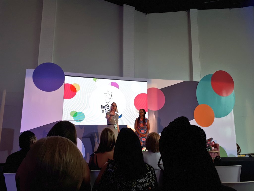 Excited for the #Changemakersjhb event taking place right now with old and new friends!