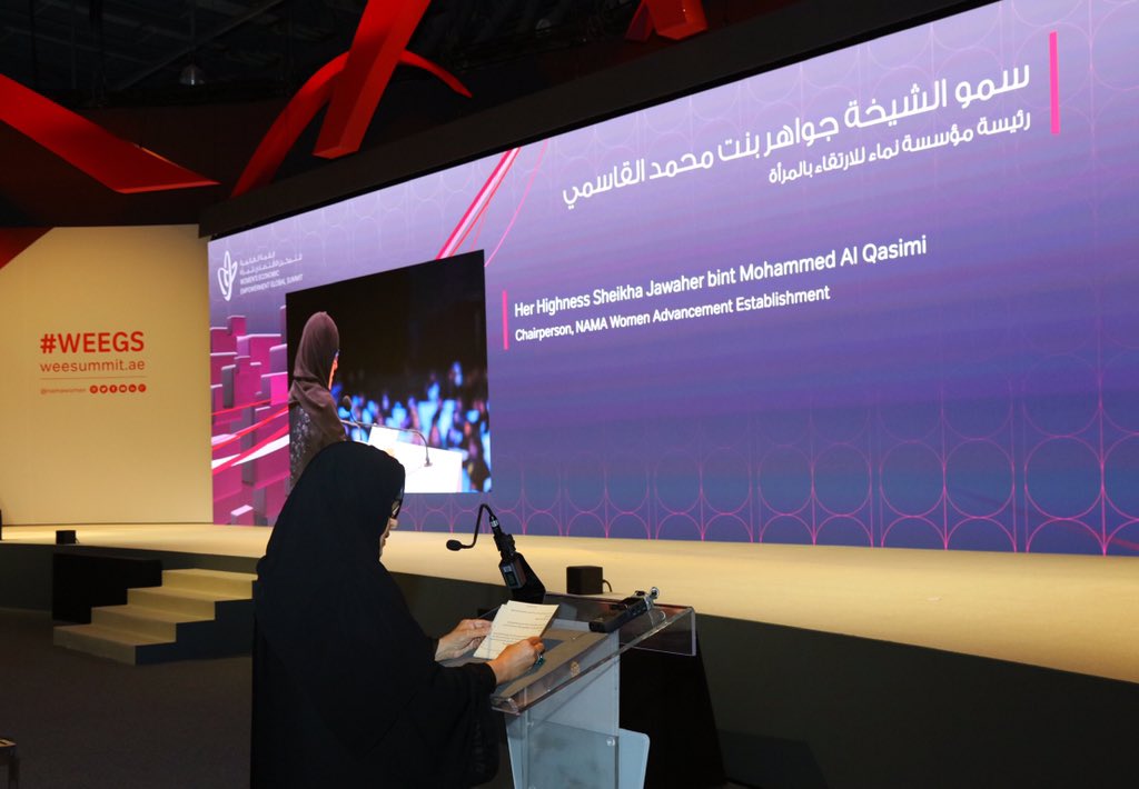 HHEOshj's tweet photo. #JawaherAlQasimi Approves December 10-11 for 2nd Women’s Economic Empowerment Global Summit #WEEGS
https://t.co/FK2WvQYay2 https://t.co/Mh41olByQ2