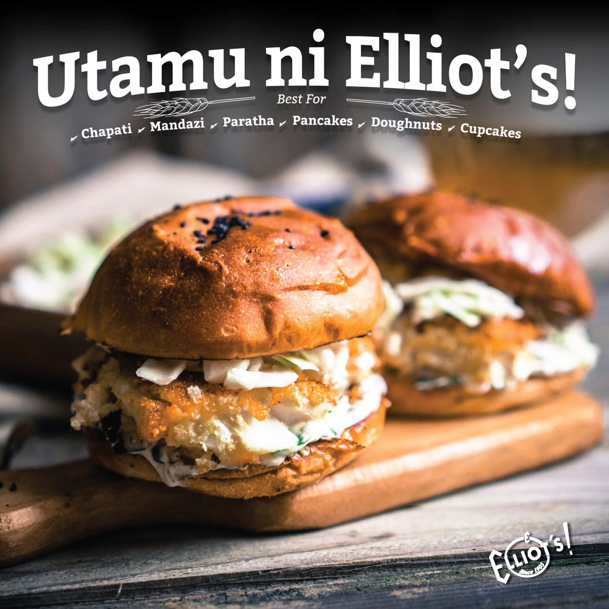 Elliots_Flour's tweet photo. One of the very nicest thing about life is the way we must regularly stop whatever we are doing and devote our attention to eating food. #UtamuNiElliot's #MondayMotivation https://t.co/icvCrQs9jW
