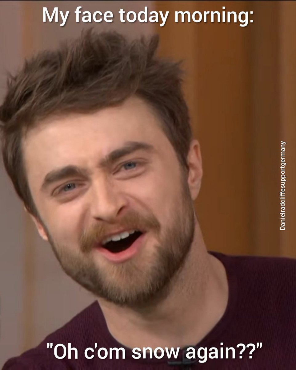 Danradgermany's tweet photo. ๐ถ๐จ๐ถ๐จ
#DanielRadcliffe #ohnosnowagain https://t.co/XfUn9d27Ak