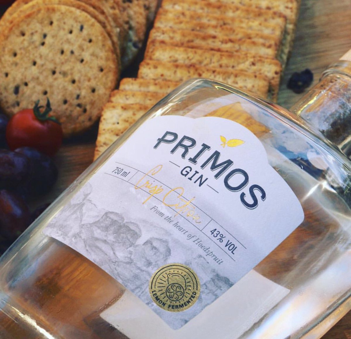 Labels_SA's tweet image. Take a look at this amazing label we printed for Primos Gin 👏🏼👏🏼👏🏼