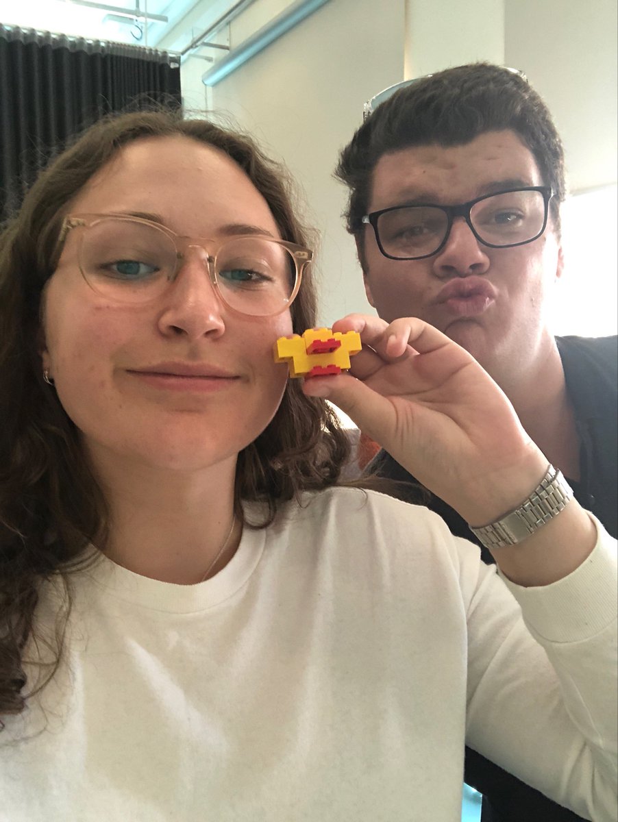EDUBethP's tweet photo. Sucess following algorithms for building a lego duck ⁦@LEGO_Group⁩ ⁦⁦@JacktJensen99⁩ #EDTS240_ACT #duckface https://t.co/557JBSLF5V