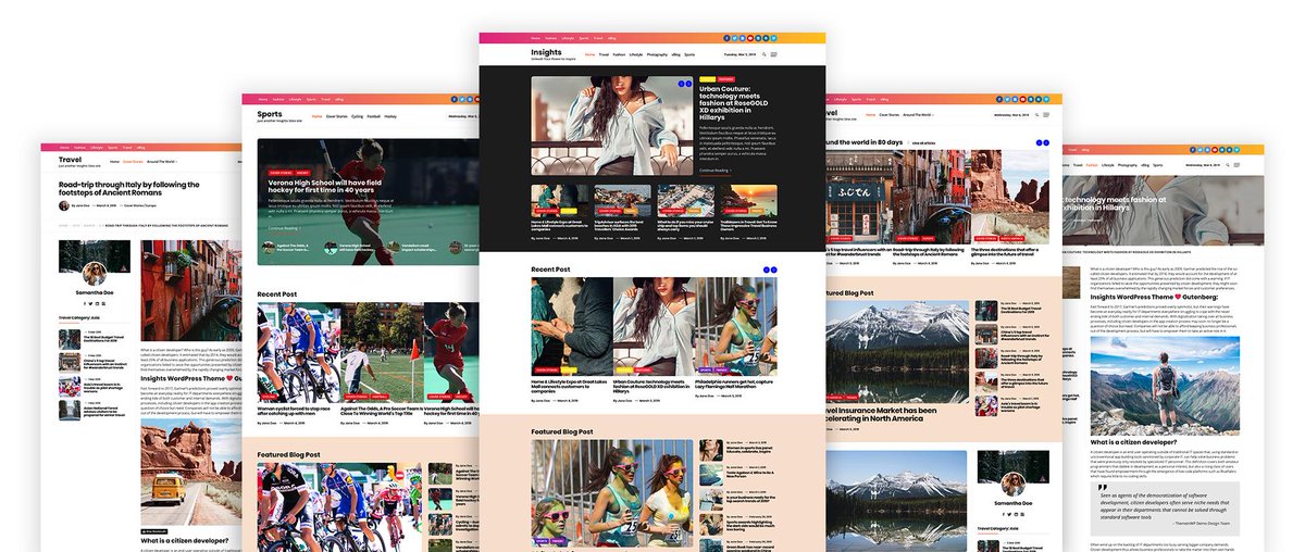 WordPress Theme tweet media