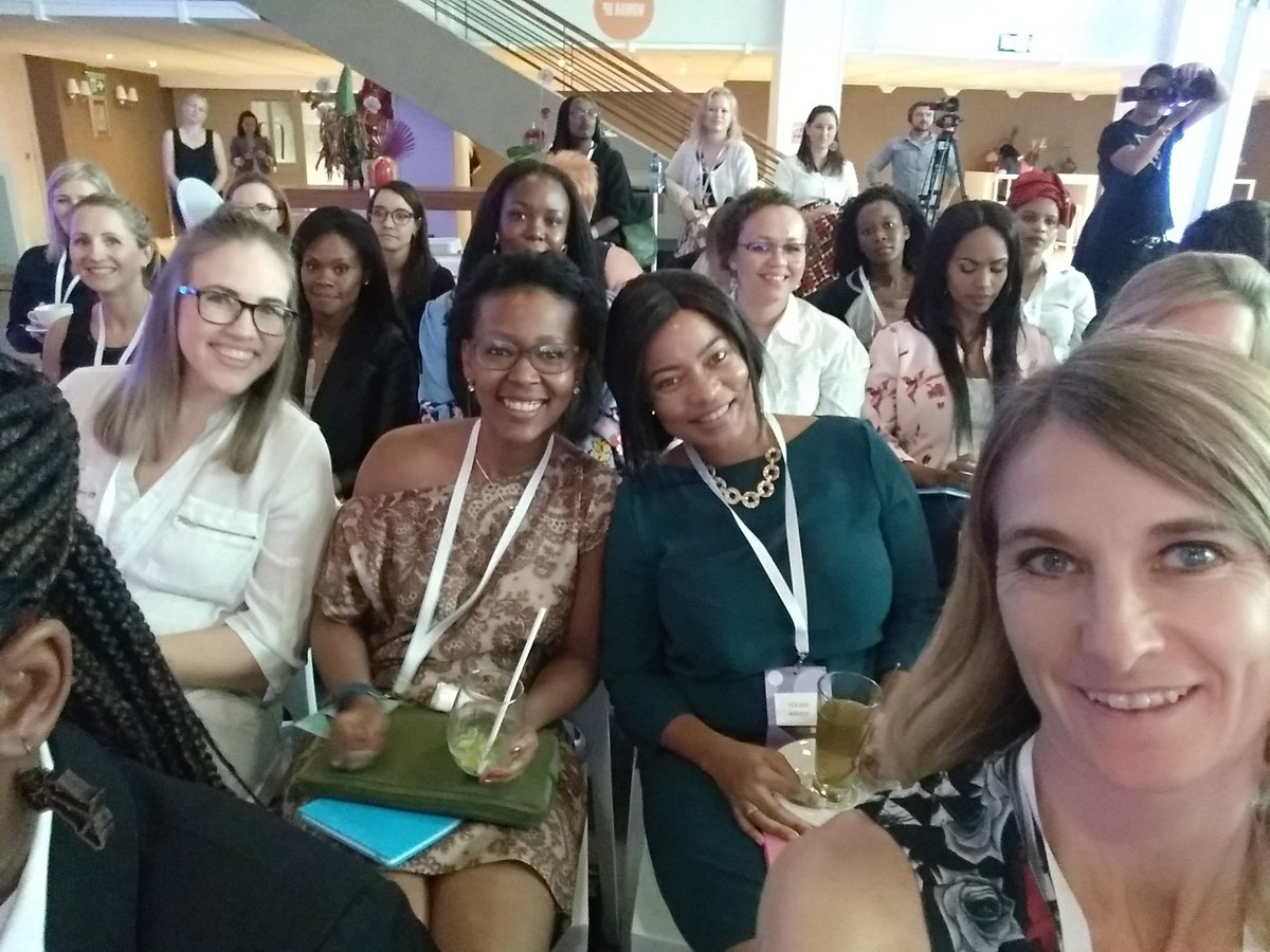 Some of our tribe members at the #Changemakersjhb. We just ❤ these ladies. @PaulaQuinsee @ProcessMechanic @QueLConsulting @TaniaReid23 @NgwanaM @_socialagency @CeceliaMmj