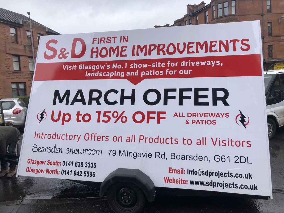 SDProjects's tweet image. We're feeling generous this month! Up to 15% off your driveways and patios!

Get your garden summer ready now!

Huge thanks to the team @networksigns for always making our visions come to life!