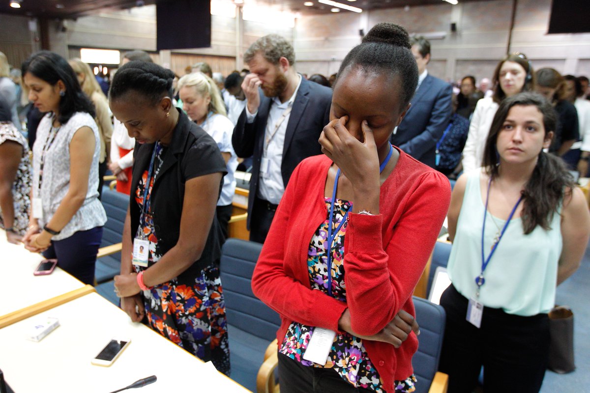 The environmental community is in mourning today. As we begin the fourth UN Environment Assembly in Nairobi, we came together to remember those we have lost in the crash of the Ethiopian Airlines flight. 
unenvironment.org/news-and-stori…