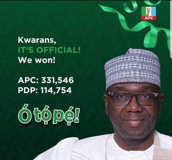 friendsofaa_'s tweet photo. Congratulations to our governor elect Alhaji AbdulRahman AbdulRazaq @RealAARahman and a very big Congratulations to all Kwarans with good faith to the OTOGE movement turned OTOPE Alhamdulillah!
From all of us at FAA group @friendsofaa_ @AbdulmalikTaiw3 @officialghost2 @ahhmedbaba https://t.co/Nsq0IURkFw