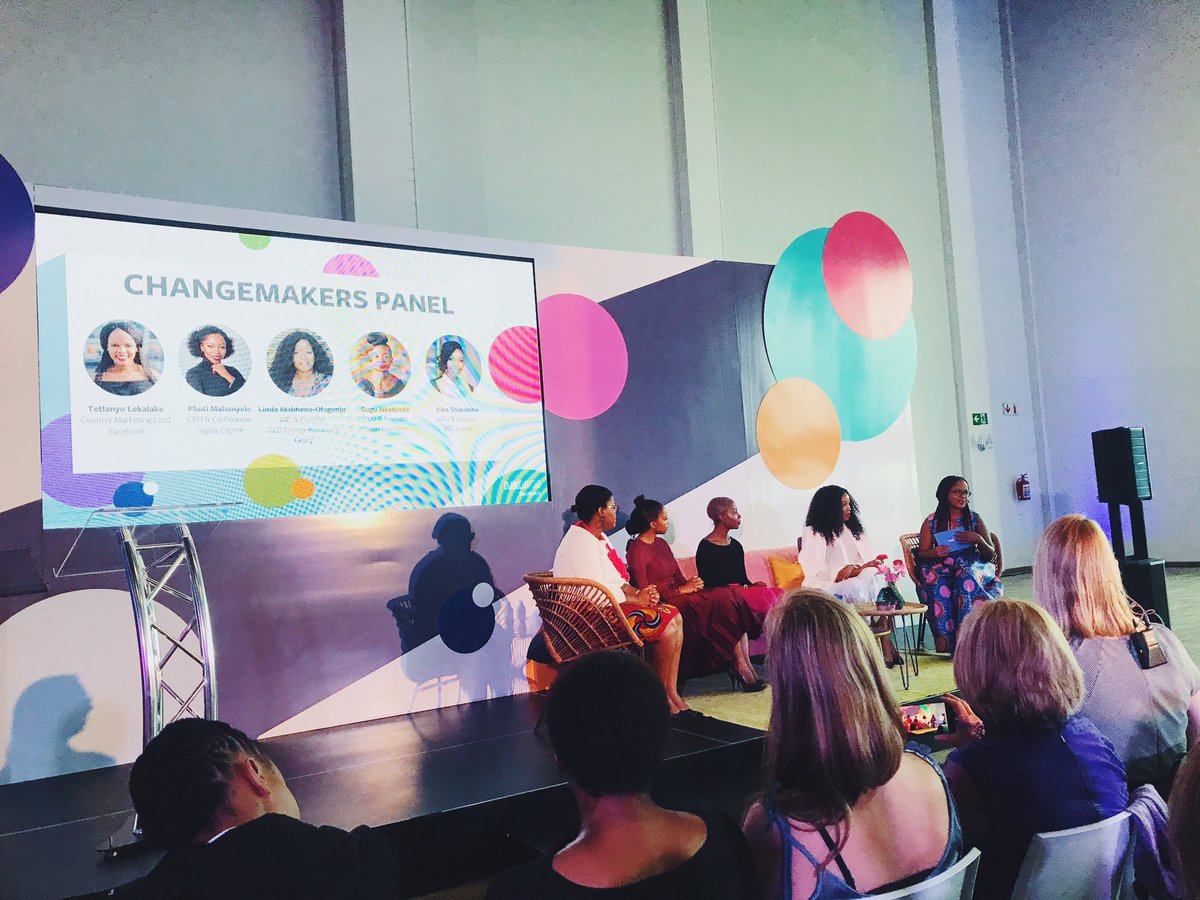 The #Changemakes Panel 👑 Powerhouse ladies! 👌🏼
<a href="/lionessesA/">Lionesses of Africa</a> #ChangemakersJHB