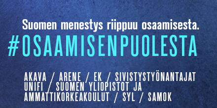 metropolia's tweet photo. Finlandâs success requires increased investment in #education and research from the next government #osaamisenpuolesta #metropolia #3UAS https://t.co/mgxcb3tnlx