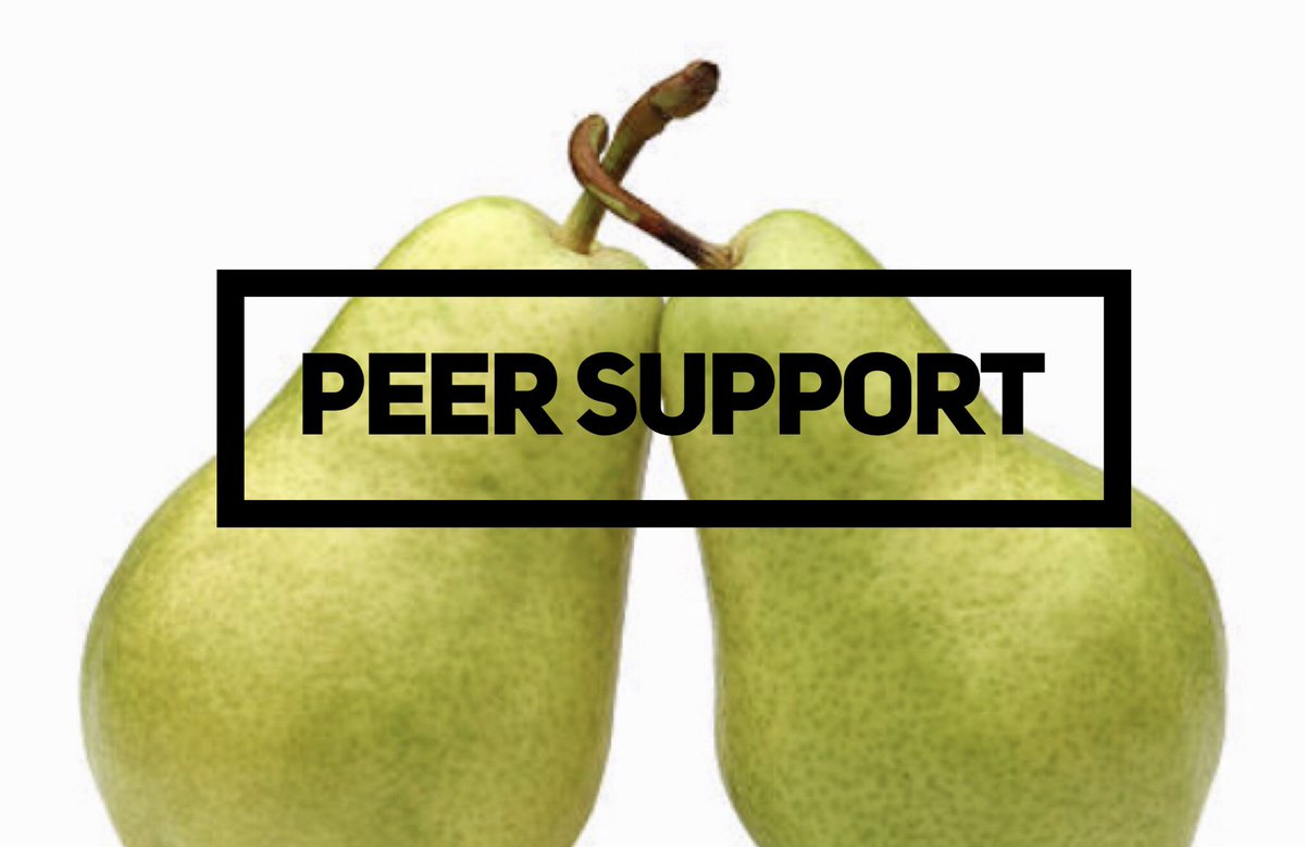 This week let’s not ignore the amazing potential support we can give to and receive from our colleagues, friends and peers. Rather than waiting for experts to invite us in for a chat, let’s do more to help each other! #peersupport #communitypsychology