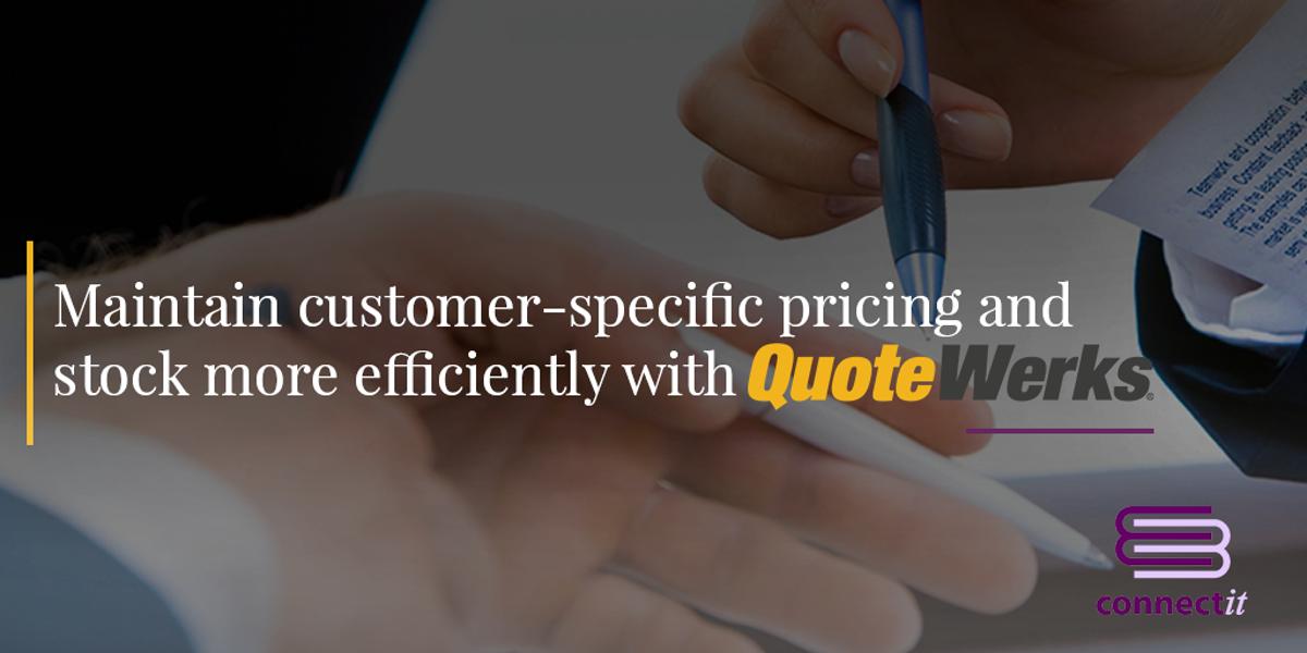 ITMicroscope's tweet image. QuoteWerks DDI System integration offers you the option to maintain your pricing and stock information in DDI and have that quickly and easily pulled into QuoteWerks.

Read More Here:
connectit-software.co.uk/bespoke-softwa…

#Software #Computing #ITMicroscope #QuoteWerks