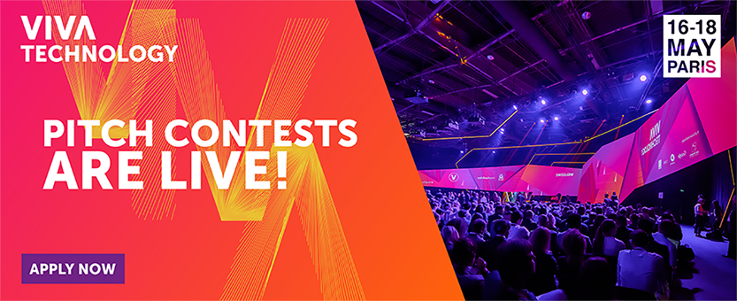 Calling all #startups! #VivaTech's pitch contests are open! This is your chance to win great rewards and pitch on stage at the biggest tech event in Europe! Apply before March 15 and change the future of your startup!

➡️ bit.ly/2VOj7zn