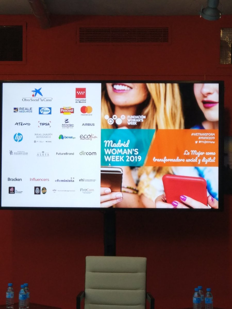RJBOTANICO's tweet image. A punto de comenzar la @mujerMWW #WeTransform #MWW2019 en el @RJBOTANICO
