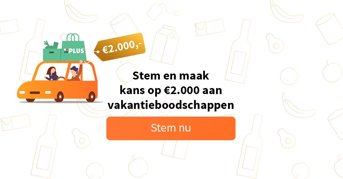Stem op jouw favoriete reisorganisatie en maak kans op een PLUS boodschappenpakket t.w.v. €2.000! zooverawards.nl