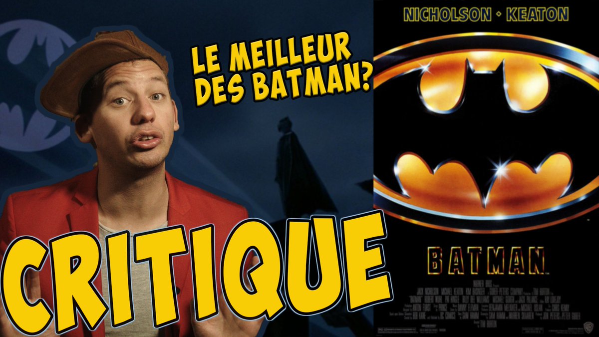 En attendant la sortie de l'épisode 25 ce mercredi. Tu peux toujours remater l'épisode sur Batman de Tim Burton ! Voici le lien : youtube.com/watch?v=fmNfeI… et surtout ABONNE-TOI A LA CHAINE