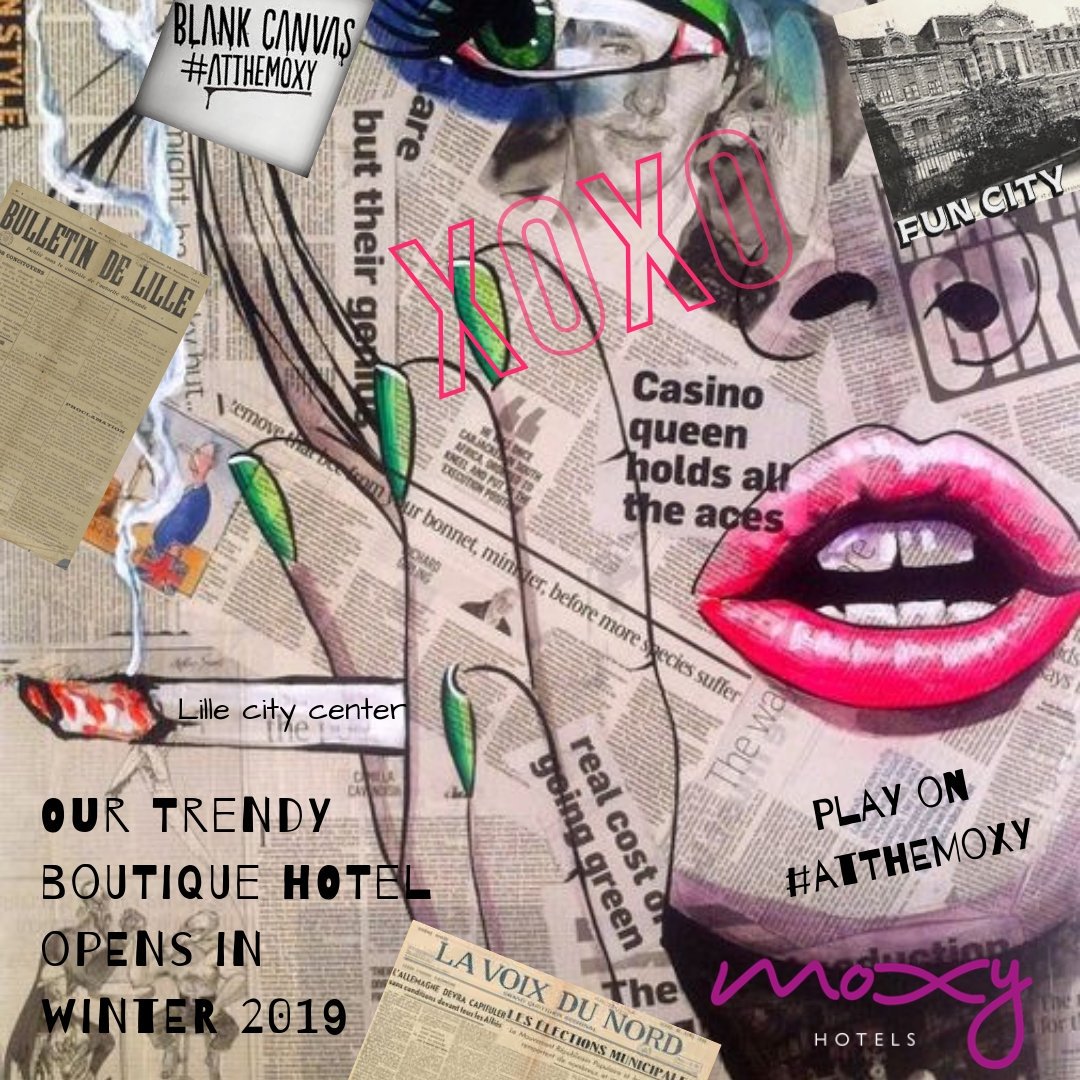 Hello_Lille's tweet photo. #HelloHotel Après Paris, @MoxyHotels a choisi...Lille pour ouvrir son 2ème hôtel en France fin 2019 ! 130 chambres connectées et design qui renforceront et développeront l'offre hôtelière de la destination #tourisme #attractivité #économie https://t.co/SLEFgoNFf7