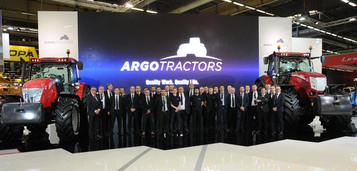 ArgoTractors's tweet photo. #Sima2019 has been an extraordinary experience. Many thanks to the Argo France and Argo Tractors' team for their excellent teamwork!
#Landini #McCormick #sima #agriculture #farming #technology #tractors https://t.co/XhQnG2nxwT