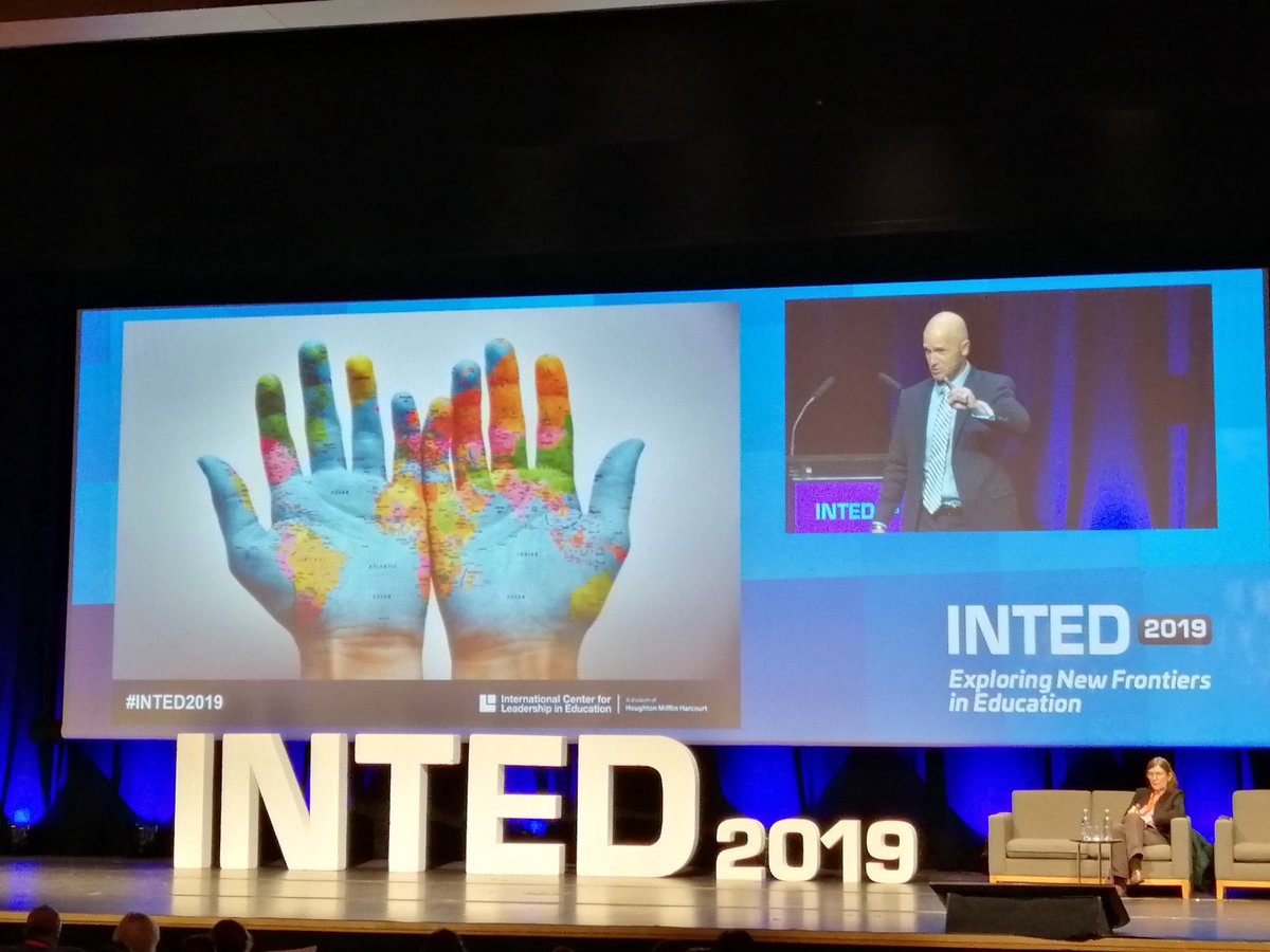 HENNAWP's tweet photo. #INTED2019 #EricScheninger #TheWorldisinthePalmofyourhands https://t.co/Jnw1TlAKPZ