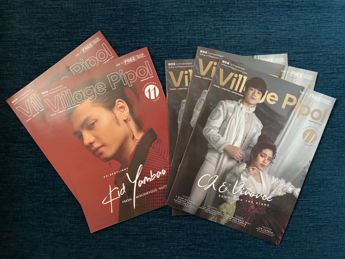 villagepipol's tweet photo. Print copies are now available. 
Grab yours now! @vivoree @hashtag_CK @hashtag_k1d 

#VPFebIssue2019 https://t.co/GqDrOC4igW