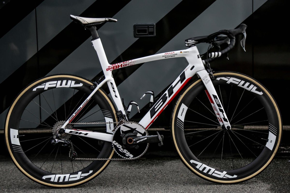 AndreGreipel's tweet photo. This is my sport equipment for @ParisNice with @BH_Bikes @FFWDwheels @ShimanoROAD @PrologoOfficial @wahoofitness @cbearcycling @visionmy and cleaned by @MorganBlue__ after the 1st stage in @ParisNice https://t.co/kC2VL4amJ0