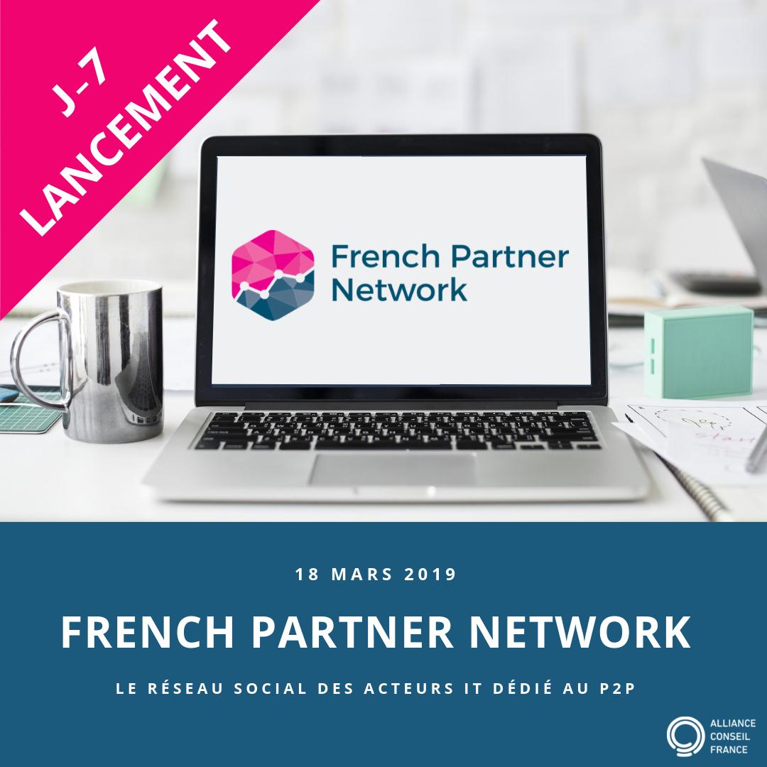 All_ConseilFR's tweet photo. J-7 avant le #lancement de French Partner Network ⌛
Vous souhaitez accélérer le développement de votre entreprise grâce au #P2P en nouant de nouvelles relations qualitatives avec les acteurs de l'IT?
#FrenchPartnerNetwork est le réseau fait pour vous! 👍
https://t.co/H419FPp3Tj https://t.co/x33ZyC9hwL