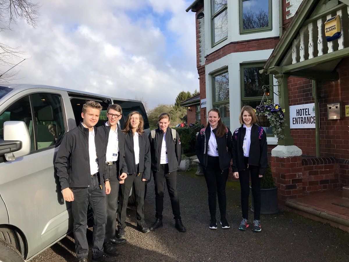 📸 We’re fed, watered and after a decent nights sleep we’re on route to @f1inschoolsUK at <a href="/Airbus/">Airbus</a> with <a href="/aylshamhigh/">Aylsham High</a> <a href="/ahs_design/">AHS Design and Technology</a> &amp; <a href="/CobraRacingF1/">Cobra Racing</a> ... Good Luck Everyone... We believe in you!! 💪🏽
#Sponsors #TravelProvider #Aylsham #Chester #TheRoadToTheNationals #ThreeDayTour