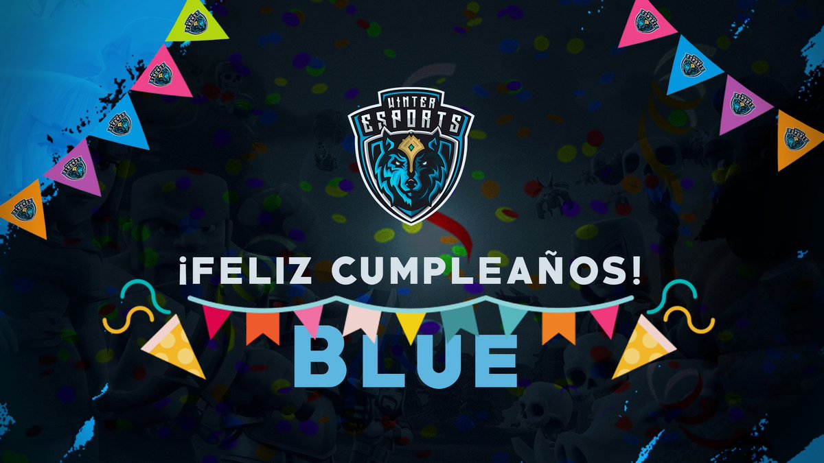 ¡Hoy cumple años nuestro Coordinador de Clash Royale y pilar fundamental de Winter!

¡Felicidades @BlueForShee! 🎉

#ArmadaHelada❄