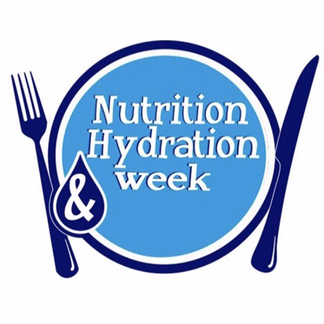 Today’s the 1st day of Nutrition and Hydration week

Reinforcing, focusing, energising, creating activity and engagement for nutrition and hydration as a fundamental element to maintaining health and well-being

#NHWeek2019 <a href="/NHWeek/">N&H Week</a> #nationalhydrationweek 

nutritionandhydrationweek.co.uk