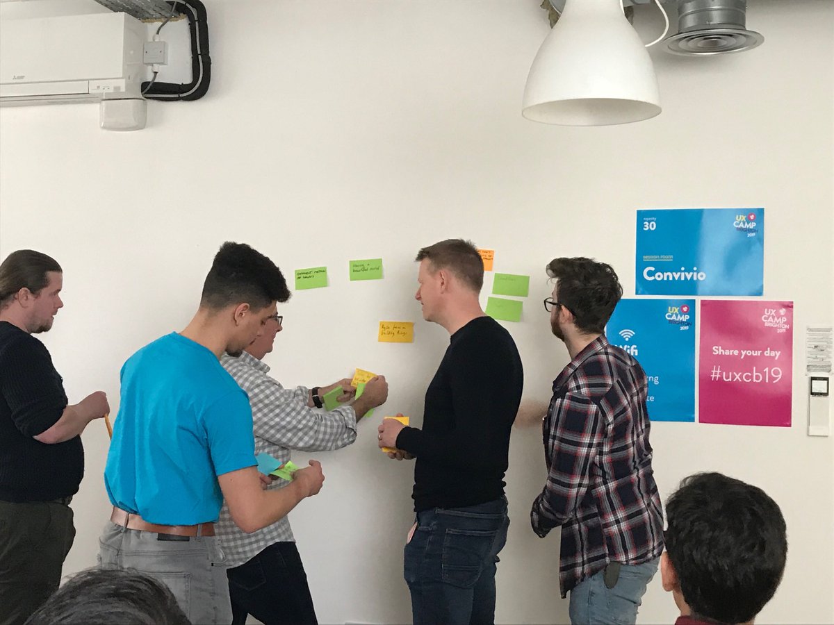 Agilesphere's tweet photo. A few snaps from @UXCampBrighton โ what a brilliant day! #UXCB19 #UX https://t.co/a3ITfRIUpb