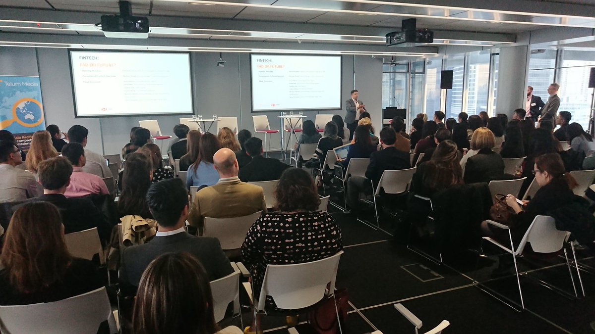 We're kicking off our "FinTech: Fad or Future" event with HSBC to a packed house of marcomms professionals in Hong Kong #ttt #hk #fintech
