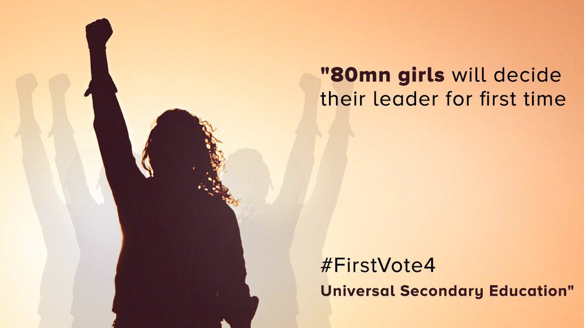 InvisibleVoter_'s tweet photo. For better economic growth #FirstVote4 Universal Secondary Education of 80 Mlillion teenage girls who will vote for first time in 2019.
#FirstVote4 #NewIndia4Narishakti #Powerof18
@WHO @NITIAayog @PMOIndia @MoHFW_INDIA https://t.co/uHFHNkxQIz