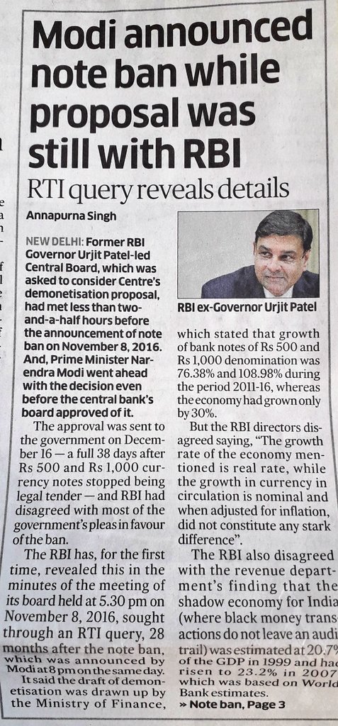 geetv79's tweet image. #ModiDemonetisationScam was 
the #ModiSurgicalStrikeOnRBI 👇
and #ModiSurgicalStrikeOnCommonMan 
in addition to #ModiMadeDisaster for the entire national economy.

Time for accountability is now
#BJP_भगाओ_देश_बचाओ 

No more Shahenshahs or Fuhrers 
#DemonetisationYaadRakhna