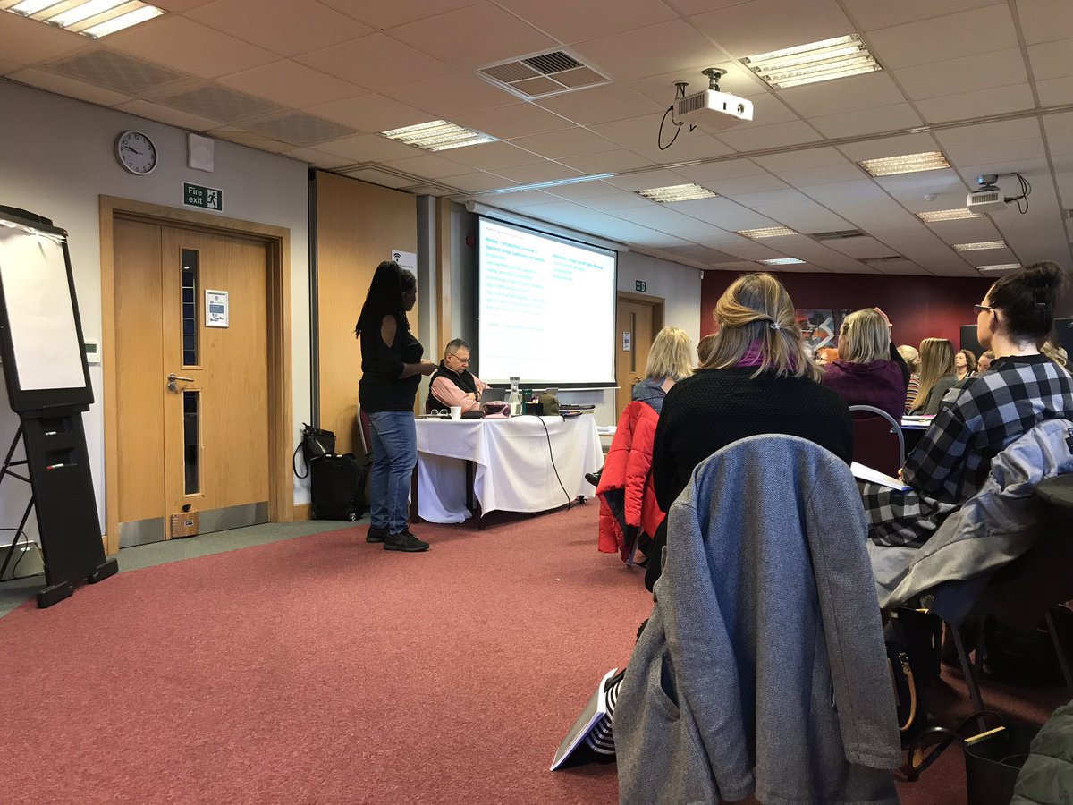 Great start to day one of the five day Advanced SofS Practice Lead training in Coventry #reallyexcited <a href="/LTPM2/">Lee Pardy-Mclaughlin - OBE</a> @coventryDCS