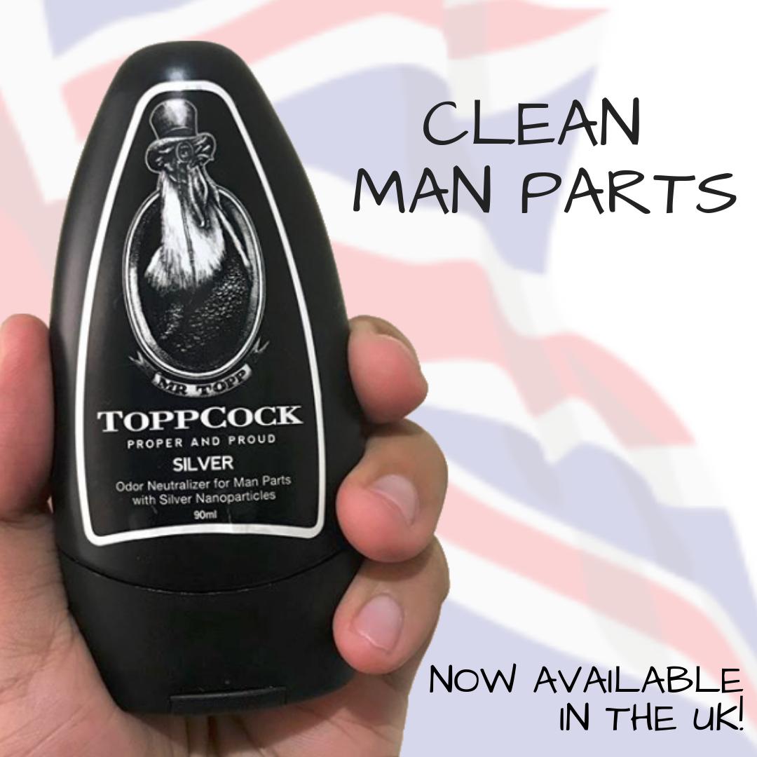MyToppCock's tweet photo. Men's Grooming and Personal Care Brand ToppCock launches ToppCock Silver Leave-On Hygiene Product for Man Parts with Odor Neutralizer in the U.K.! https://t.co/Q8kIa3KcQ0