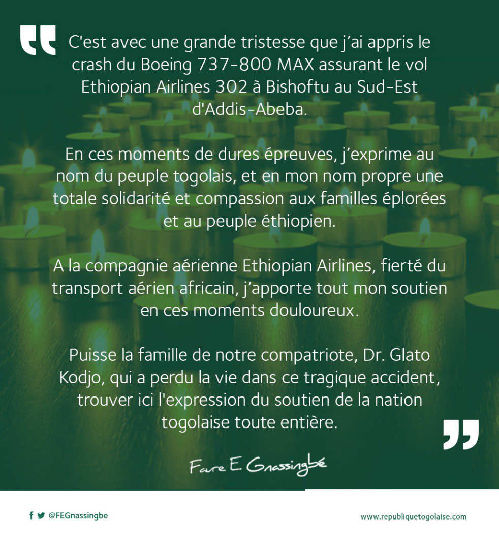 Faure Essozimna GNASSINGBÉ tweet media