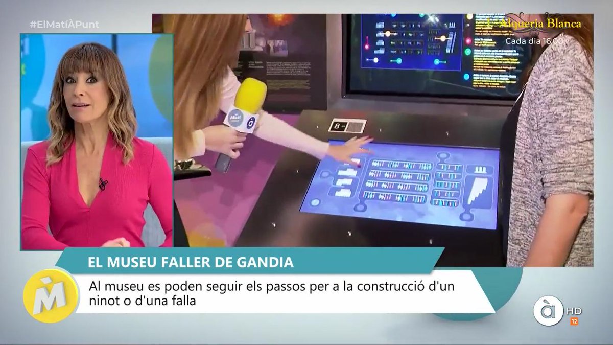Al <a href="/MuseuFallerGND/">Museu Faller Gandia</a> es poden seguir el pas a pas de la construcció d'un ninot o d'una falla, es poden observar vestits tradicionals, accessoris fallers i fins i tot dissenyar la nostra pròpia mascletà (virtual)!
#ElMatíÀPunt #falles19 #Gandia