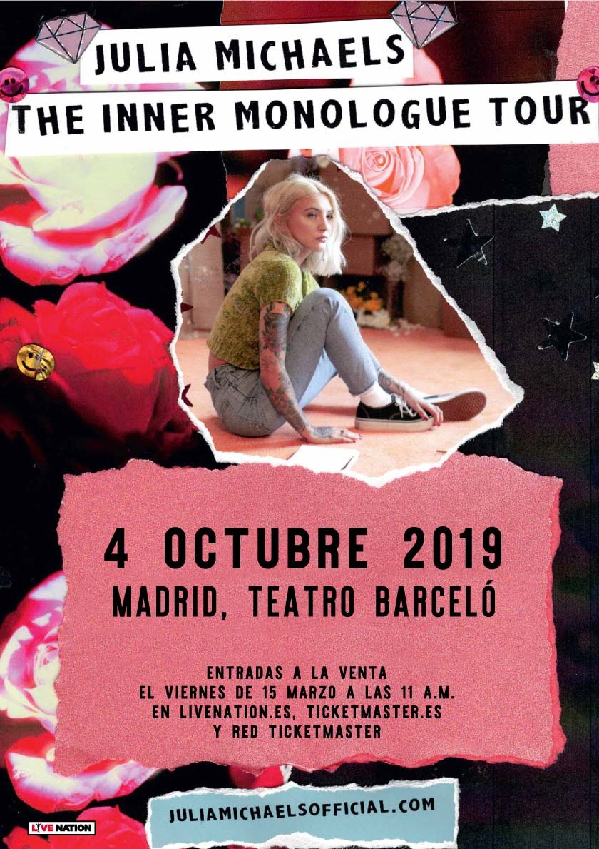 MyiPop's tweet photo. 💥@juliamichaels actuará en Madrid dentro de su gira #TheInnerMonologueTour ¡no te lo puedes perder! ➡️ https://t.co/vFTGfcZymA https://t.co/keIrelGXl5
