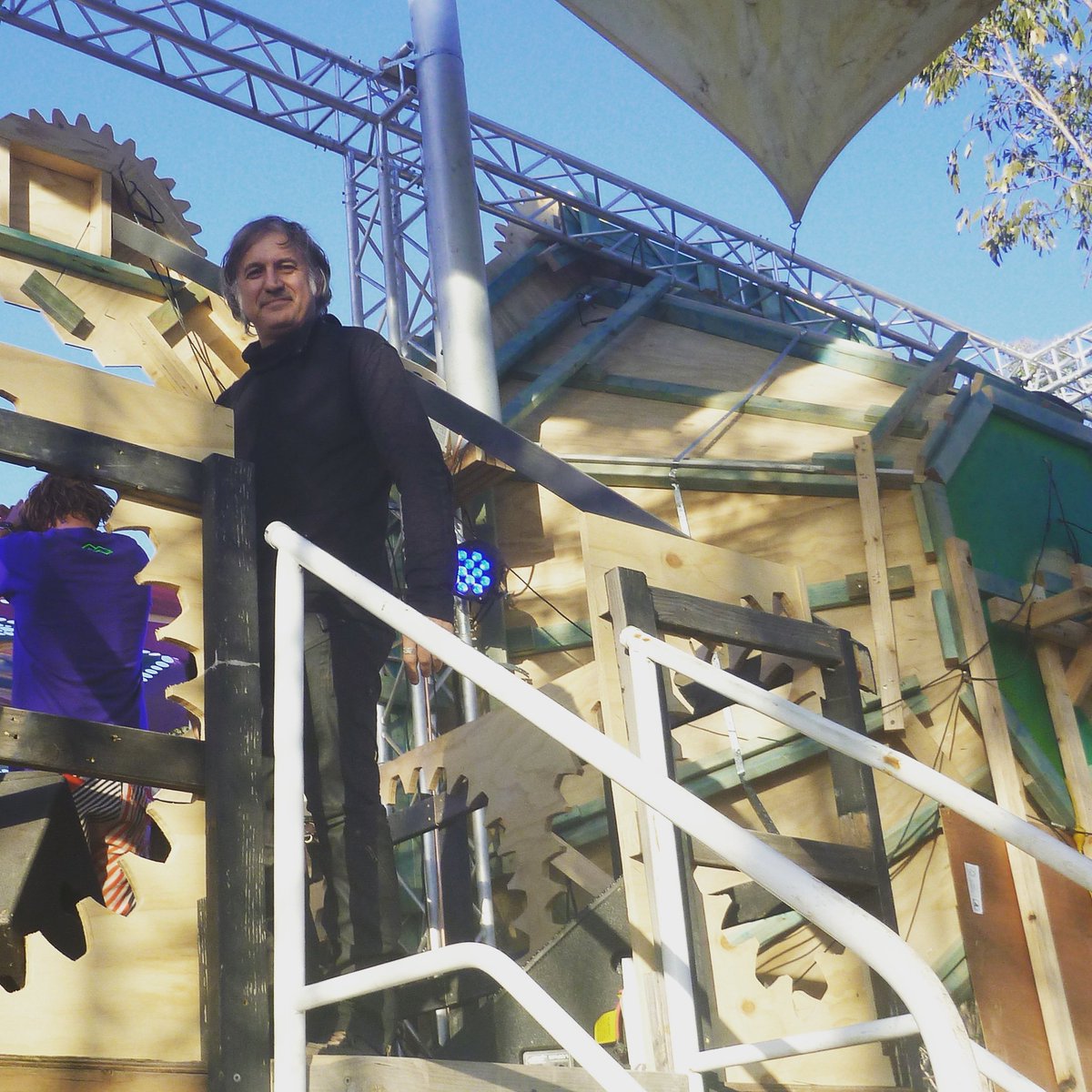 Plugged in and ready to rock - Dark Nebula backstage at Esoteric Festival 
#darknebula #lunaorbit #esotericfestival #esoteric2019 #eso #psytrance #psychedelic #futuremusic #backstagepass