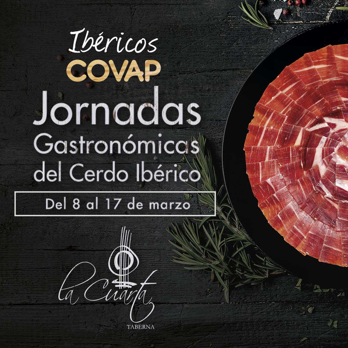 altaexpresion_'s tweet photo. ➡ Desde el día 8 al 17 de marzo tendrán lugar las #JornadasGastronomicasCerdoIberico en varios restaurantes de la provincia de #Cordoba
Ven a degustar los productos del #Cerdoiberico de montanera en #TabernaLaCuarta
 ¡No os lo perdáis!
#IbericosCOVAP https://t.co/OCfvtlhhxz