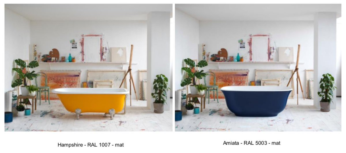 agencebleuciel's tweet photo. @ish_frankfurt Victoria + Albert présente son nouveau service dédié à la couleur - 194 couleurs RAL pour les finitions de peinture extérieures de ses baignoires et vasques en QUARRYCAST™ ▶️ toute l'info https://t.co/MrnhmX1wtS &amp; HALL 3.0 C86 https://t.co/Q9gPYfZExU