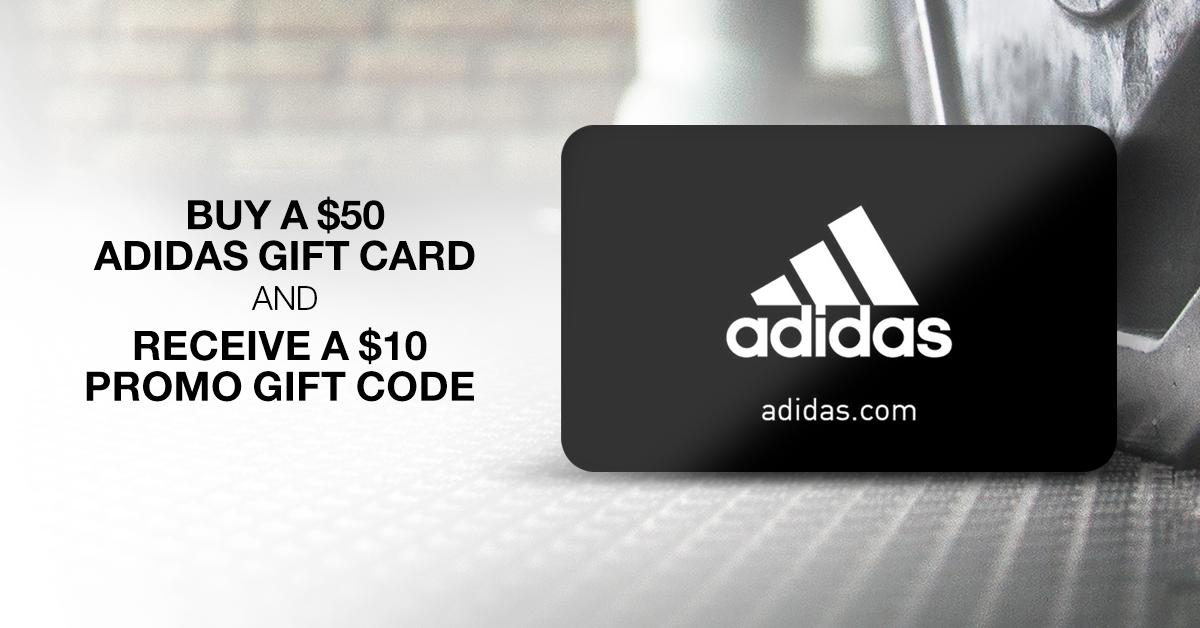 adidas gift card code