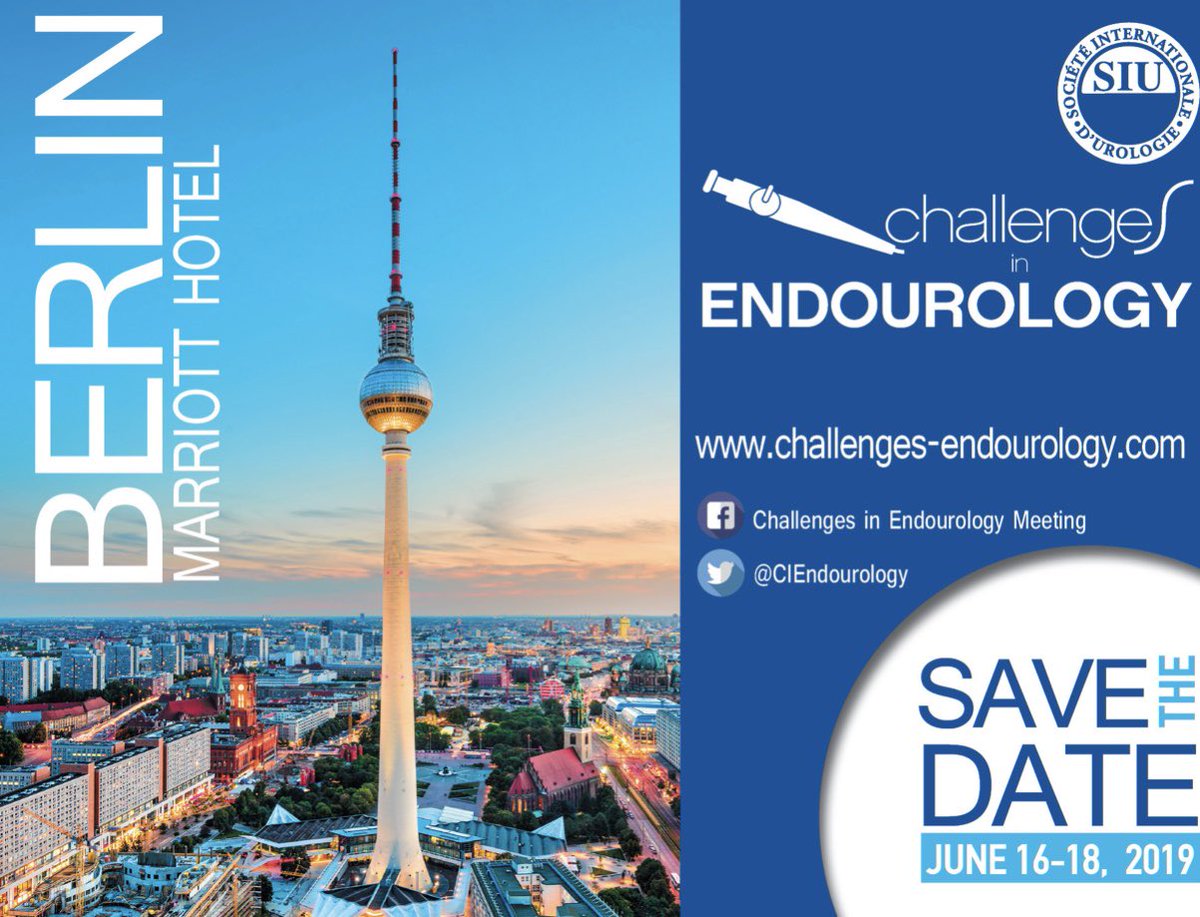trwherrmann's tweet image. #EAU2019 #EAU19 although this nice meeting is ahead, also consider to join us in Berlin for this years #CIE2019 #CIE19 in June @ESRUrology @GesruAcademics @SRUrology @JGomezRivas @DrPawelStelmach